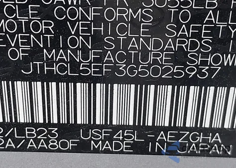 2016 Lexus Ls 460 z USA, uszkodzony, nr VIN JTHCL5EF3G5025937